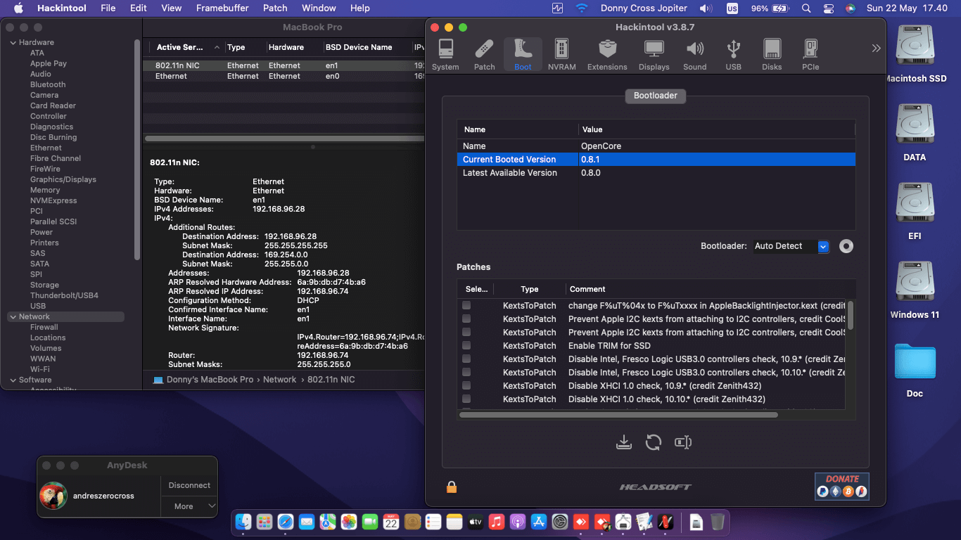 Lenovo Ideapad 330S 14IKB 2nd [KabyLake R   Intel HD 620 + I2C]   OpenCore 8